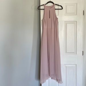 White House Black Market Blush Pink Jumpsuit